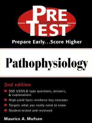 cover image of Pathophysiology